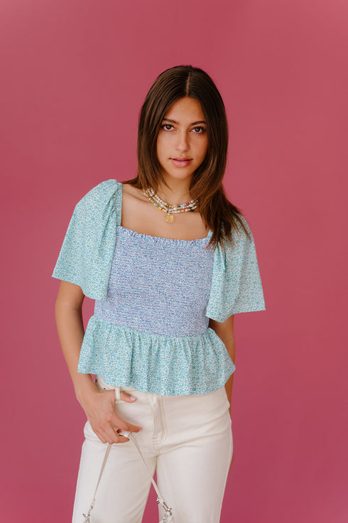 Ditsy Days Floral Top